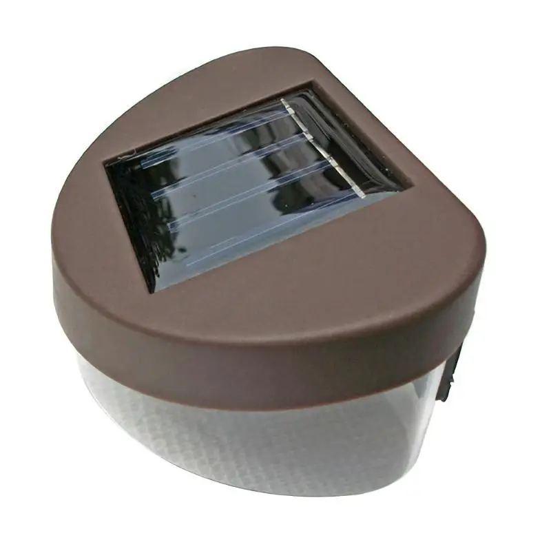 

2LED Solar Power Fence Light Portable and Beautiful Simple Modern Style Garden Yard Decorative Wall Lamp Outdoor Lighting