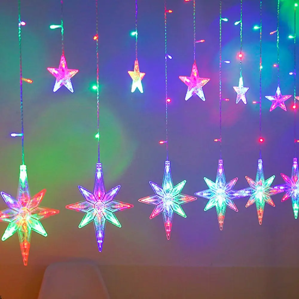 

Polaris Romantic LED Lamp String 8 Modes Festival Super Bright Party Decoration PolarisLamp String Garden 2.5M