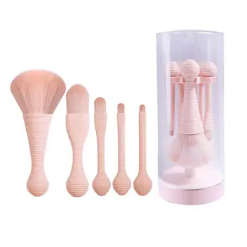 

5PCS Makeups Brush Kits Cosmetics Brushes Make Up Eye Liner Natural-Synthetic Hair Beauty Makeup Brushes Tools