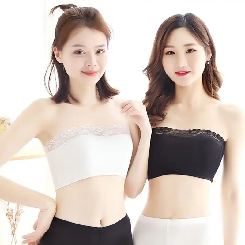 strapless sports top