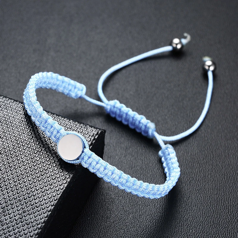 Ручной работы плетеный шнур цепи Любовь обещания подарки для его и ее комплект пара браслеты для женщин мужские ювелирные изделия