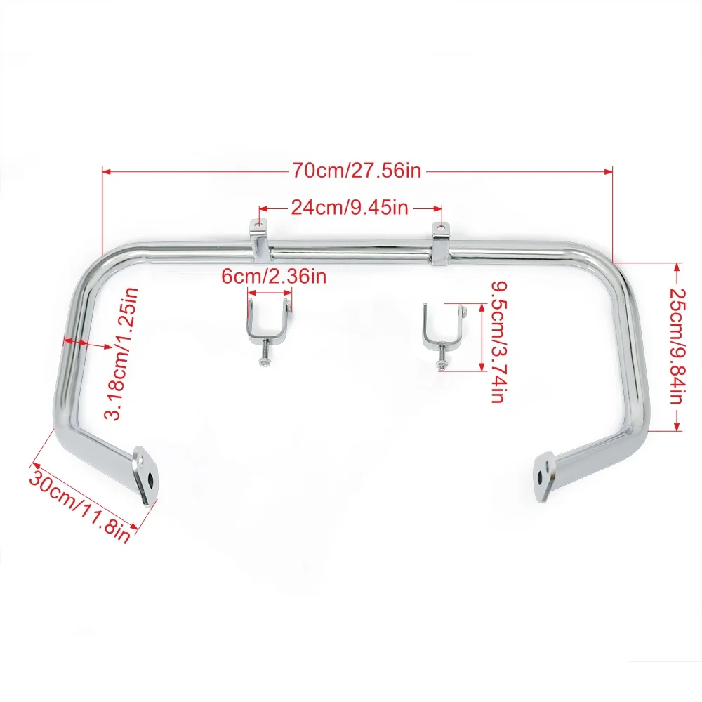 Kawasaki Vulcan 900 Accessories Motorcycle Chrome Highway Engine Guard  Crash Bar Protector For Kawasaki Vulcan V Kawasaki Engine, image size:1000x1000