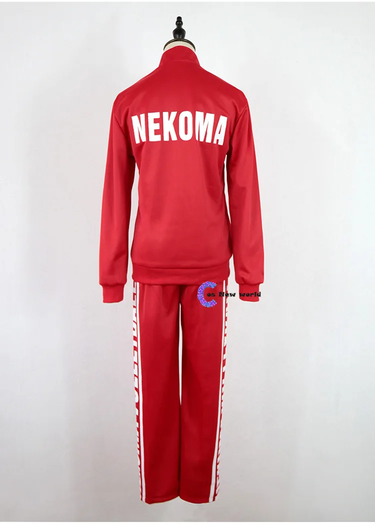 Haikyuu Nekoma High Cosplay Yaoi Униформа Tetsurou Kuroo Kozume Kenma костюм куртка для волейбола + брюки