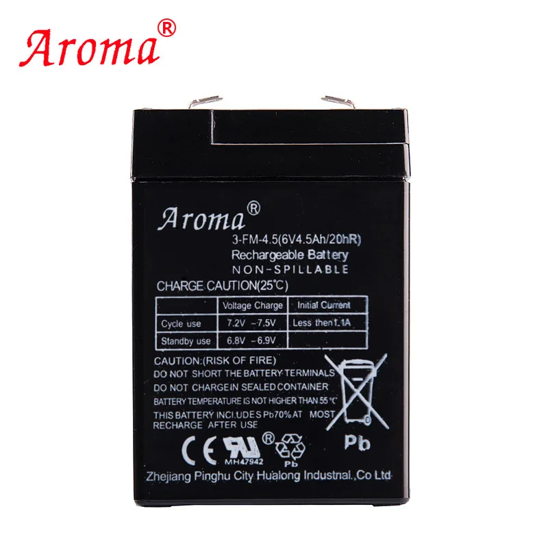 

3-fm-4. 5 (6v4. 5ah20hr) CHILDREN'S Electric Car Battery Motorcycle Toy Car Battery