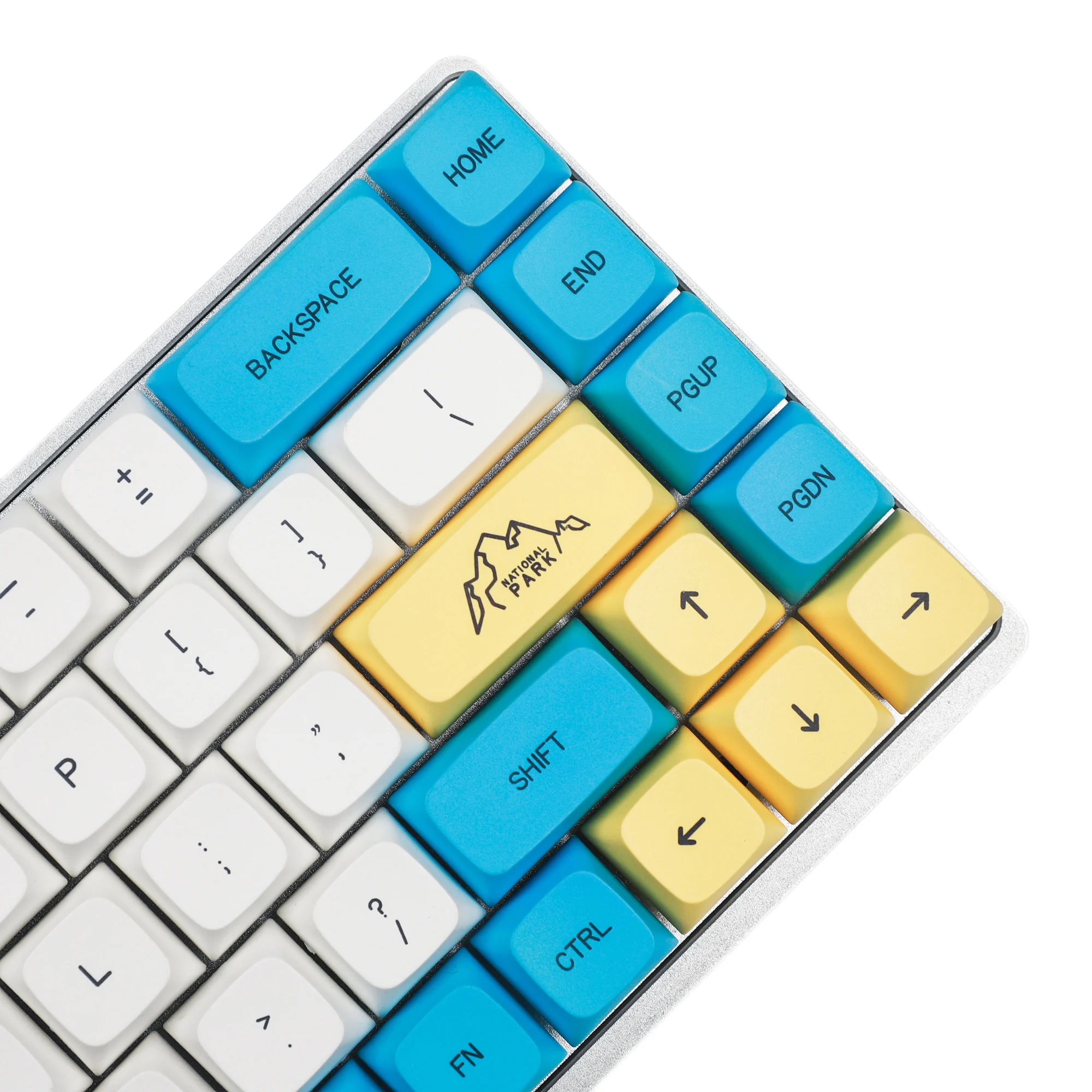 Ymdk-zda Pbt Teclas Medusa Hana Matcha Sub Dye Retro Semelhante ao Xda Teclado mx 104 87 61 Melody 96 Kbd75 Id80 Gk64 Sp84 - Imagem 2