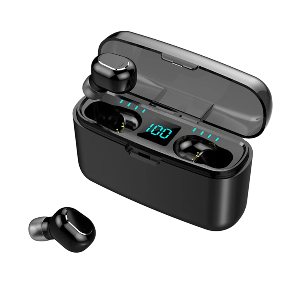 M8W Портативный цифровой дисплей TWS HD вызов наушник Bluetooth 5,0 беспроводные наушники-вкладыши спортивные наушники Поддержка iOS/Android телефоны