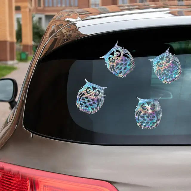 10/20 Db Madárcsökkentő Szalag Reflektív Anti Madármatrica Madár Matrica A Kerti Udvarra - Image 4