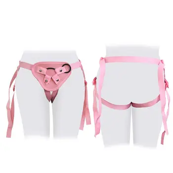 Pants Strap-on Realistic Dildo Pants for Dildos Toy With Rings Strapon Harness Belt Games Dropshipping Men&Women Sex Adult Toys 5