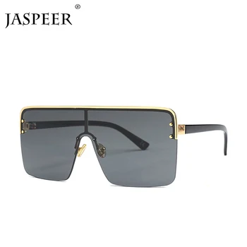 

JASPEER New Square Sunglasses Women Men Luxury Brand Designer Vintage Sun Glasses Female Square Style Glasses UV400