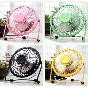 

4-Inch Fan Student USB Electric Fan Dormitory Bed Portable Mute Office Desktop Mini Small Electric Fan party decoration Yes