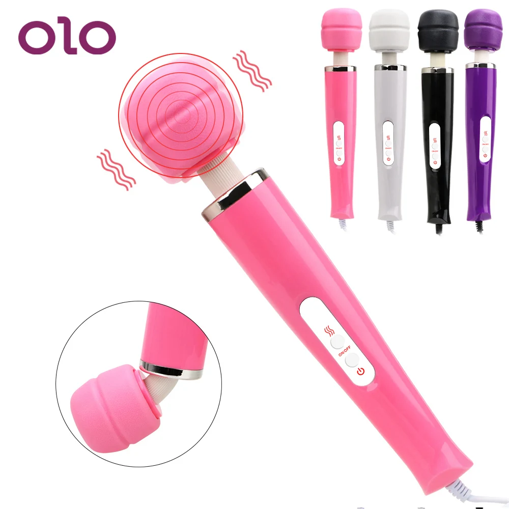 OLO 12 Speed Clit Vibrator Dildo Breast Massager Magic Wand AV Stick Stimulator Vagina for Sex Big Size Toys | Красота и здоровье