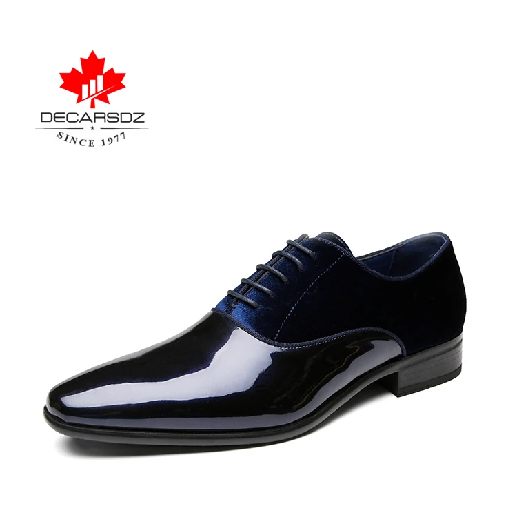 DK-S-017-6 Мужские модельные туфли; коллекция года; сезон осень; модные свадебные туфли; мужские брендовые туфли из высококачественной кожи; деловые удобные официальные туфли - Цвет: DK-S-017-6