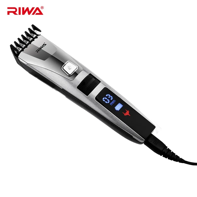 Günstige Riwa K3 Multifunktions LCD Haar Clipper Professional Hair Trimmer Elektrische Bart Clipper Haar Schneiden Maschine Trimer Cutter Werkzeug