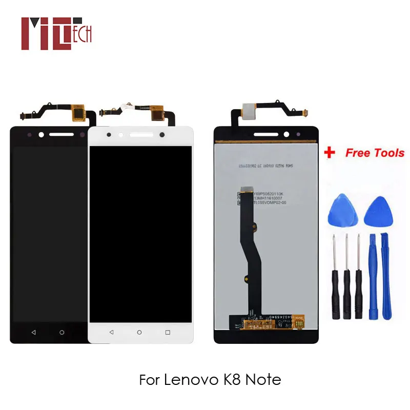 

For Lenovo K8 Note XT1902-3 LCD display with Touch Screen digitizer assembly full sets +tools