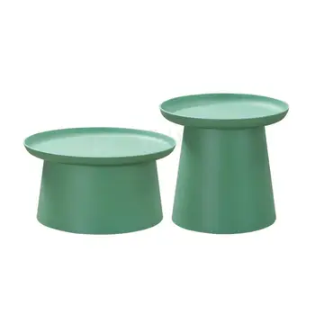 

Nordic Style Simple Round Coffee Table Modern Small Apartment Bay Window Balcony Coffee Table Combination Living Room Side