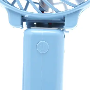 

Foldable Handheld Mini Fan USB Power Rechargeable Battery Operated Hand Bar Fans