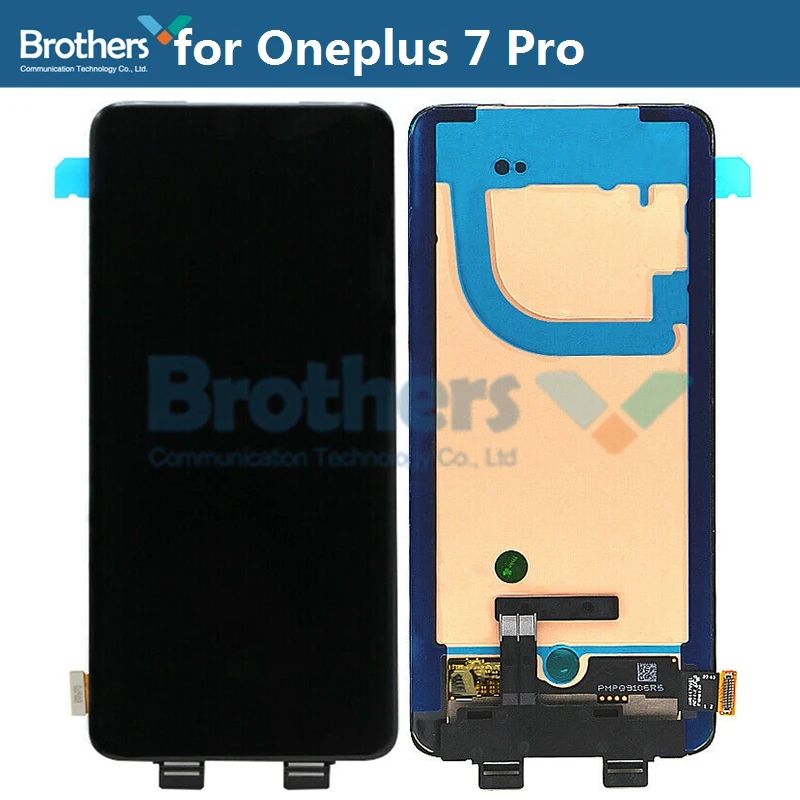 LCD OLED OnePlus 7 Pro Display Completo Per Oneplus 7 Pro - Schermo OLED LCD Con Touch Digitizer E Cornice Color Oro Mandorla, Kit Di Assemblaggio OLED Sony - Foto 9