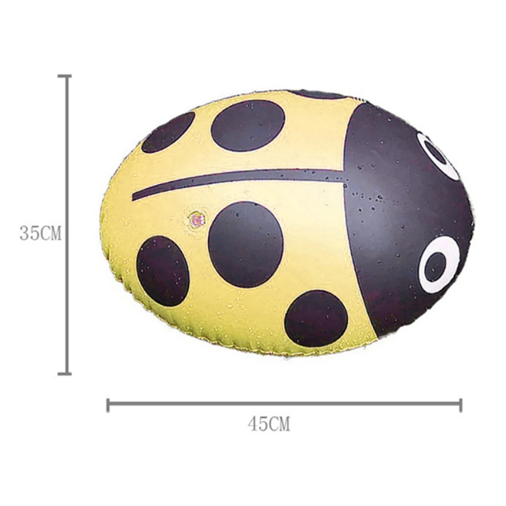Inflatable Swimming Air Bag Float Buoy Gasbag Ladybug Flotation Ball Kids Swimming Pool Toys