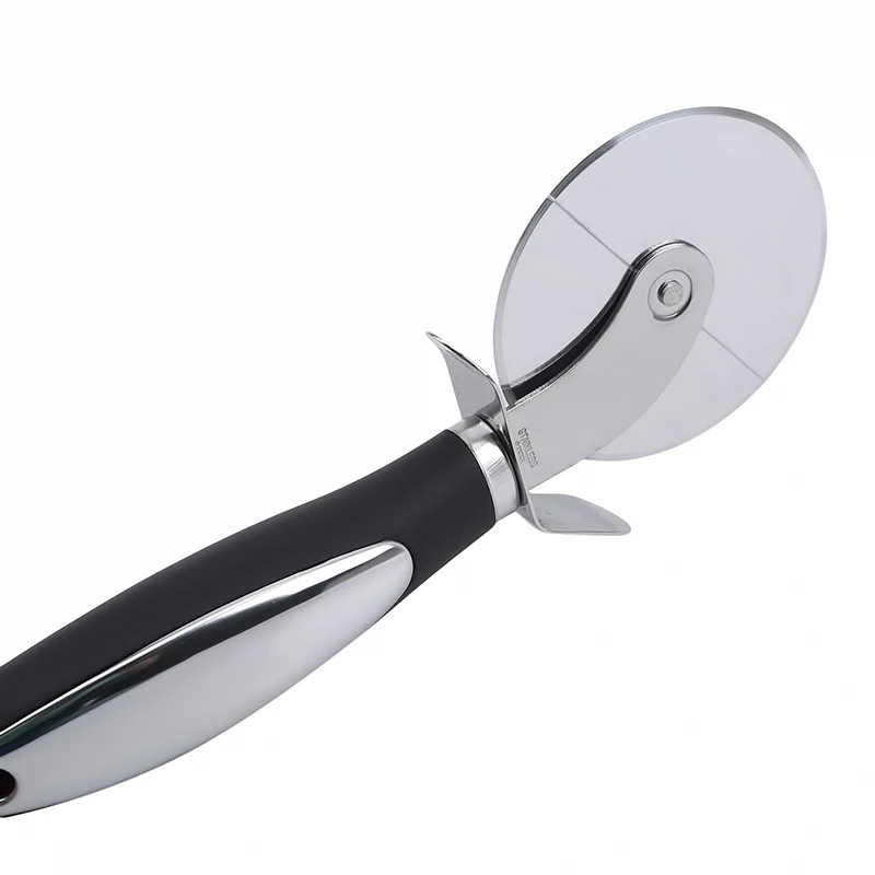 Pizza Cutter Stainless Steel Pizza Knife Cake Bread Pies Round Knife Pastry Pasta Dough Kitchen Baking Tools