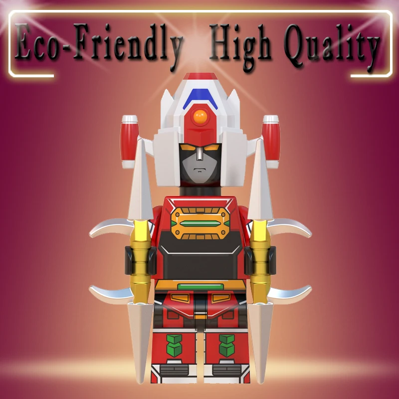 

legoed Leader Daimos Mechander Robot Voltes V Com-Battler V Mazinkaiser Beast King action figure Building Blocks Toys Gif WM767