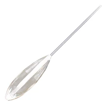Acrylic Fishing Float Transparent Sinkend Type Casting Bobbers Clear Bombarda Sinking Fly Fishing Spinning Floats 5/10/15/20g