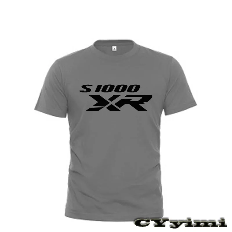 For BMW S1000XR  T Shirt Men New LOGO T-shirt 100% Cotton Summer Short Sleeve Round Neck Tees Male