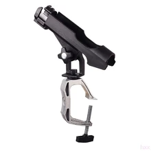 Новые рыболовные лодочные удилища держатель 360 градусов вращение Регулируемый электрозамок Удочка Стойки складной держатель с большим зажимом открытие