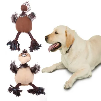 

Pet Toy Animal Shape Lion Elephant Sound Chew Three Colors Interactive Toys