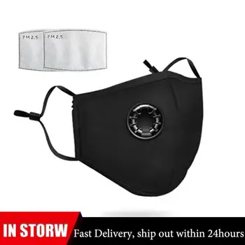 

Antiviral Sport Face Mask With Filter Activated Carbon PM 2.5 Anti-Pollution Running Cycling Mask With 2 Filters Unisex Gift