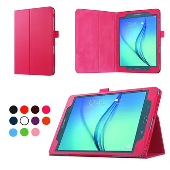 

Litchi Pattern For Samsung Galaxy Tab A T350 Stand PU Leather Cover Case for Samsung Galaxy Tab A 8.0 T350 T355 8\" Tablet Case