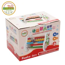 Деревянные бусины для мамы и велосипеда Октав стук пианино детская развивающая игрушка деревянный ручной стук ксилофон Дошкольное образование расчет