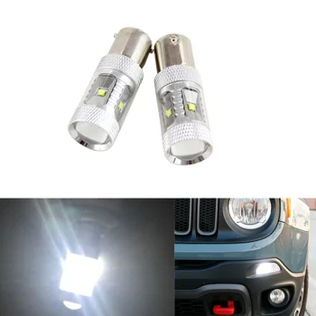 

2pcs Xenon White LED Bulbs for 2015-up Jeep Renegade Daytime Running Light DRL