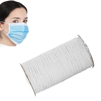 

Elastic Band Cord For Face Mask High Stretch Knit Elastic Spool Elastic Band Mask Ear Loops Beading & Jewellery Making
