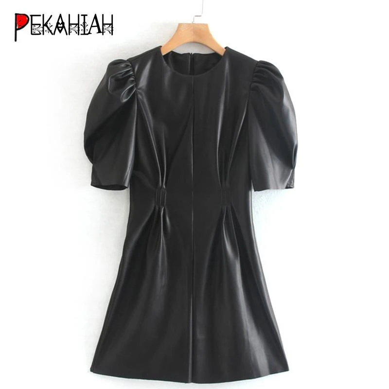 womens puff sleeve dress