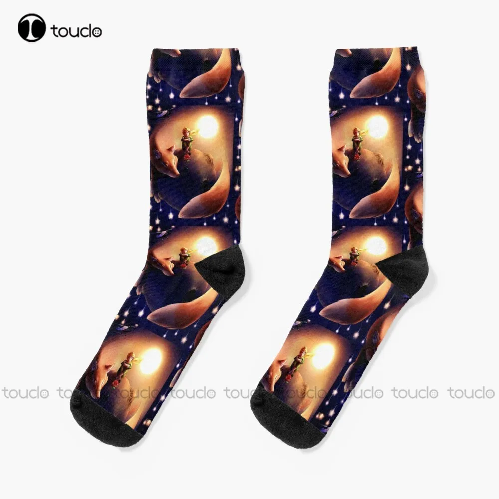 

The Little Prince Socks Unisex Adult Teen Youth Socks Personalized Custom 360° Digital Print Hd High Quality Christmas Gift