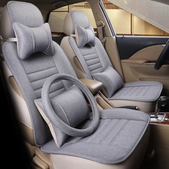 

WLMWL Universal Leather Car seat cover for MG MG7 MG5 MG6 MG3 ZSall models car accessorie car styling auto Cushion