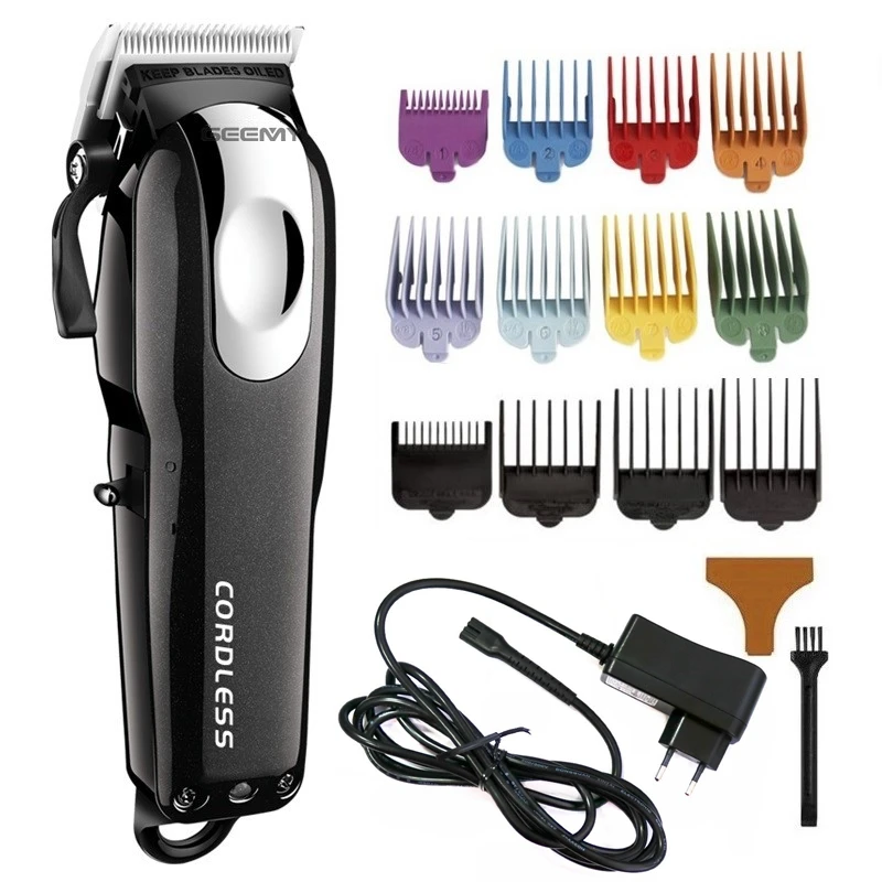 Barber Shop Electric Professional Hair Clipper For Men Corded Cordless Hair Trimmer Adjustable
