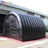 Free Shipping 5x4.5x3.5 Meters Black Football Race Inflatable Tunnel Tent With Customized Logo Printing For Sale - BG-T0140 3