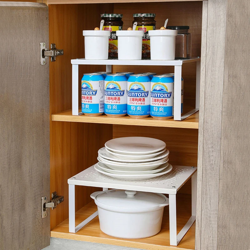 Home Closet Organizer Storage Shelf for Kitchen Space Saving Wardrobe Decorative Shelves Cabinet Holders | Дом и сад