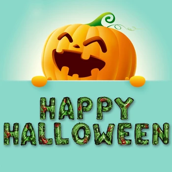 

13pcs/lot Letters Happy Halloween Balloon Halloween Party Decoration Foil Balloons Feliz Halloween Ballon Arch garland Globos