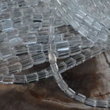 Распродажа-бусины с прозрачным кристаллом квадратной формы 4x8 мм, 6x8 мм, 6x10 мм