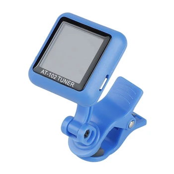 

LCD display Clip Tuner Guitar Bass Violin Ukelele Chromatic Mode with Full Color Colorful Display for All Musical Instruments S1