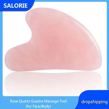 

2020 Face Massage Natural Jade Gua Sha Stone Guasha Scraper Facial Massager Body Massager Back Slimming Products Dropshipping