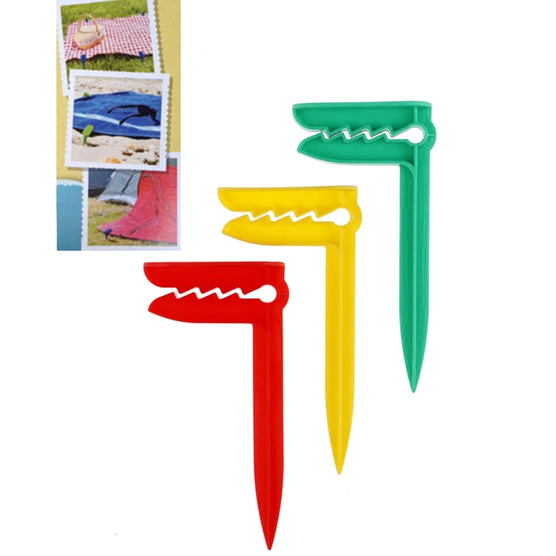 1 pieza Clip de toalla de playa Clip de alfombra de Camping pinzas de ropa de exterior para sujetar la hoja Clips de toalla pinzas Toallas de playa 15.2x7.4x2.9cm
