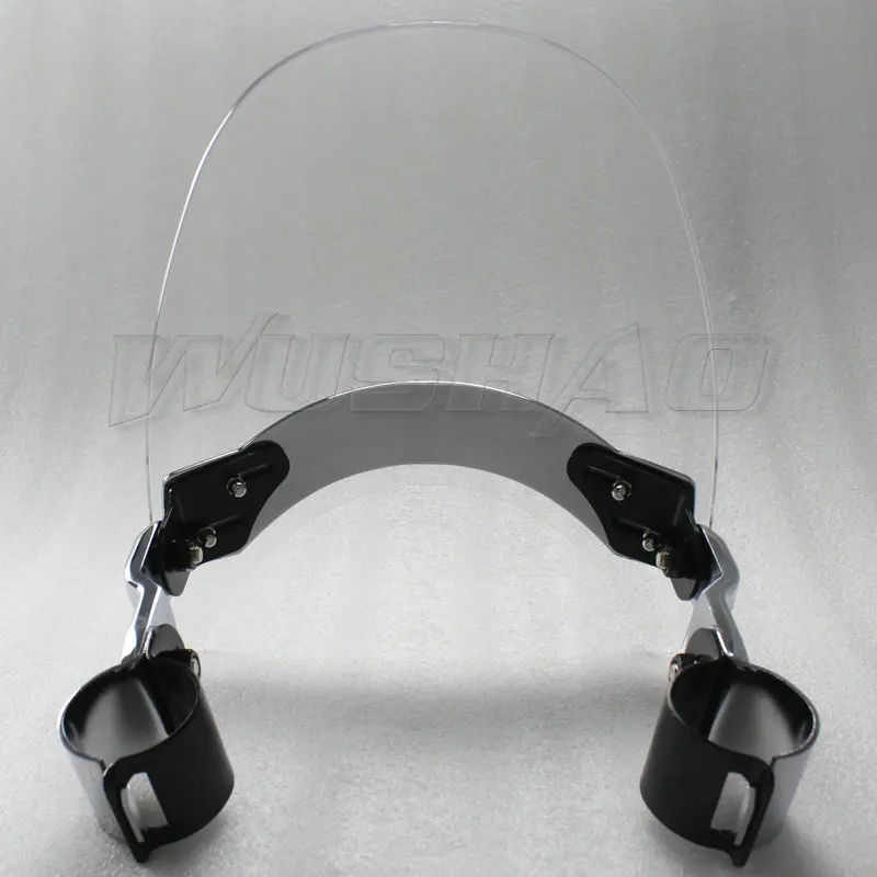 Лобовое стекло Ветер Экран для 2011- Yamaha болт 950 XVS950 R Spec R-Spec носилки для 1300 XVS13 XVS1300 передняя вилка Экран