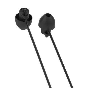 

Universal With Microphone Sport In Ear Stereo Wired Earphone Volume Control Silicone Noise Cancelling 3.5mm Gift Hands Free