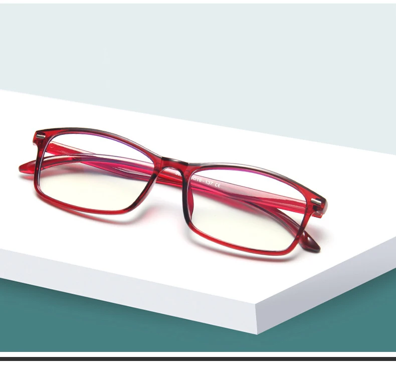 Оптическая оправа для глаз, сверхлегкие квадратные очки по рецепту, пластиковая оправа для мужчин и женщин, винтажный с прозрачными стеклами, оправа для очков