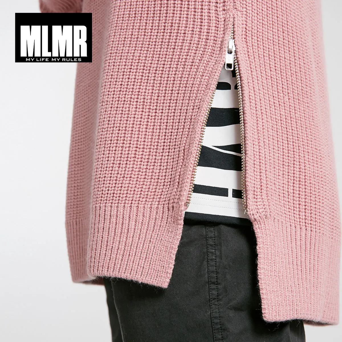 Goede Mlmr Mens Effen Kleur Ronde Hals Trui College Stijl Winter Trui | 218425502