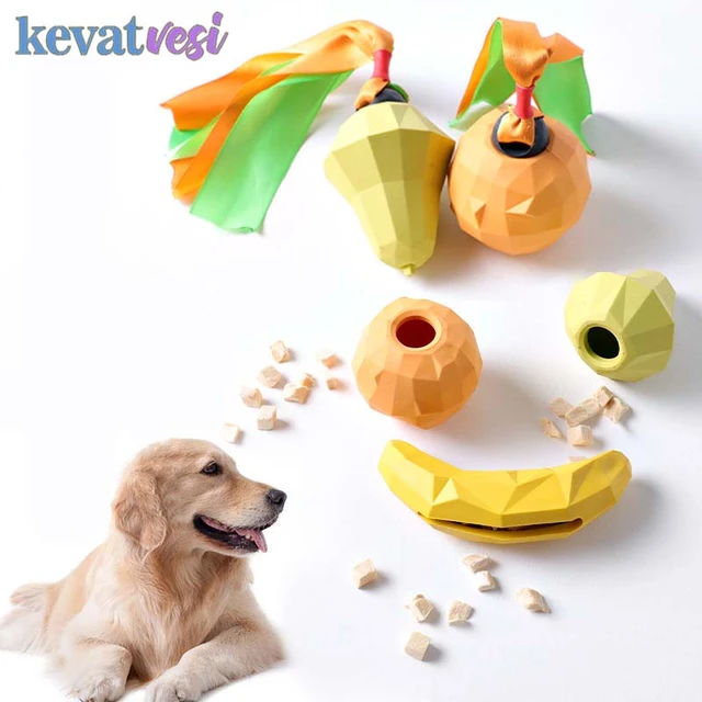 Pet Dog Toy Interactive TPR Leaking Food For Small Large Breed