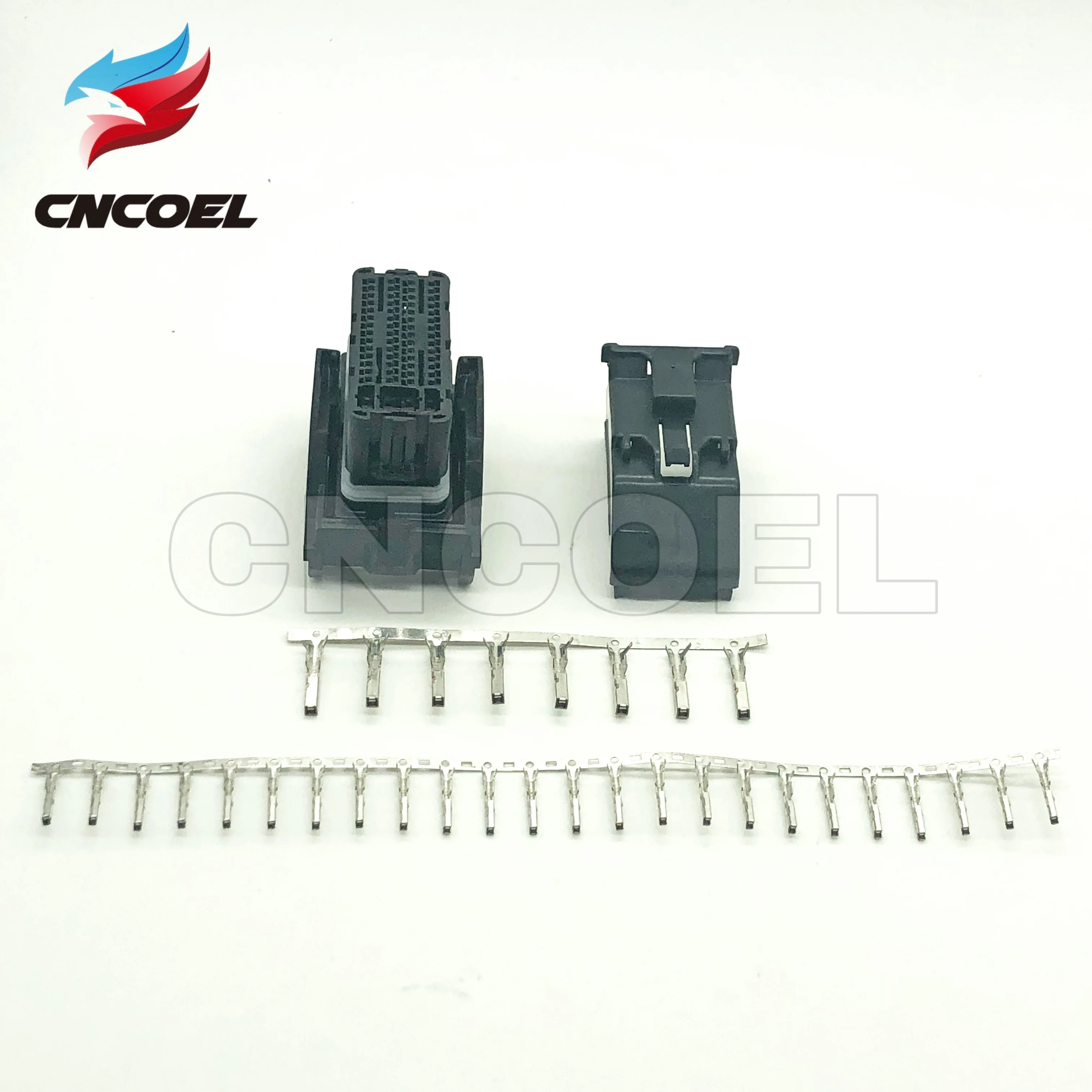 1 комплект ECU 64pin гнездовой разъем авто Delphi штекер PPI0001501 с обжимным